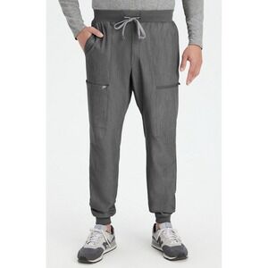 Fabletics Joggers Men's XL Gray All Shift Scrub Pants Performance Utility Gym